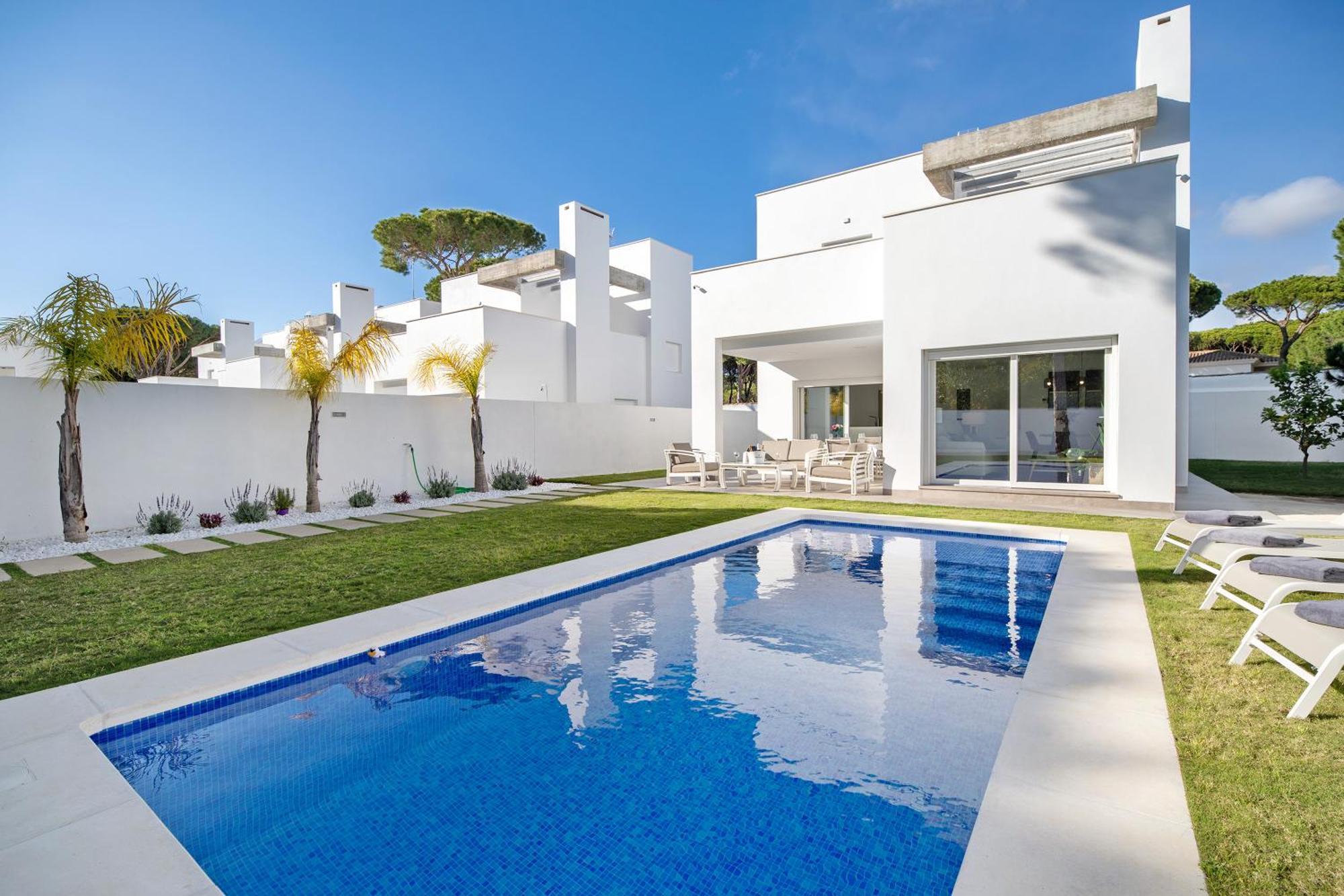 Villa Moderna En Chiclana Chiclana de la Frontera Eksteriør billede