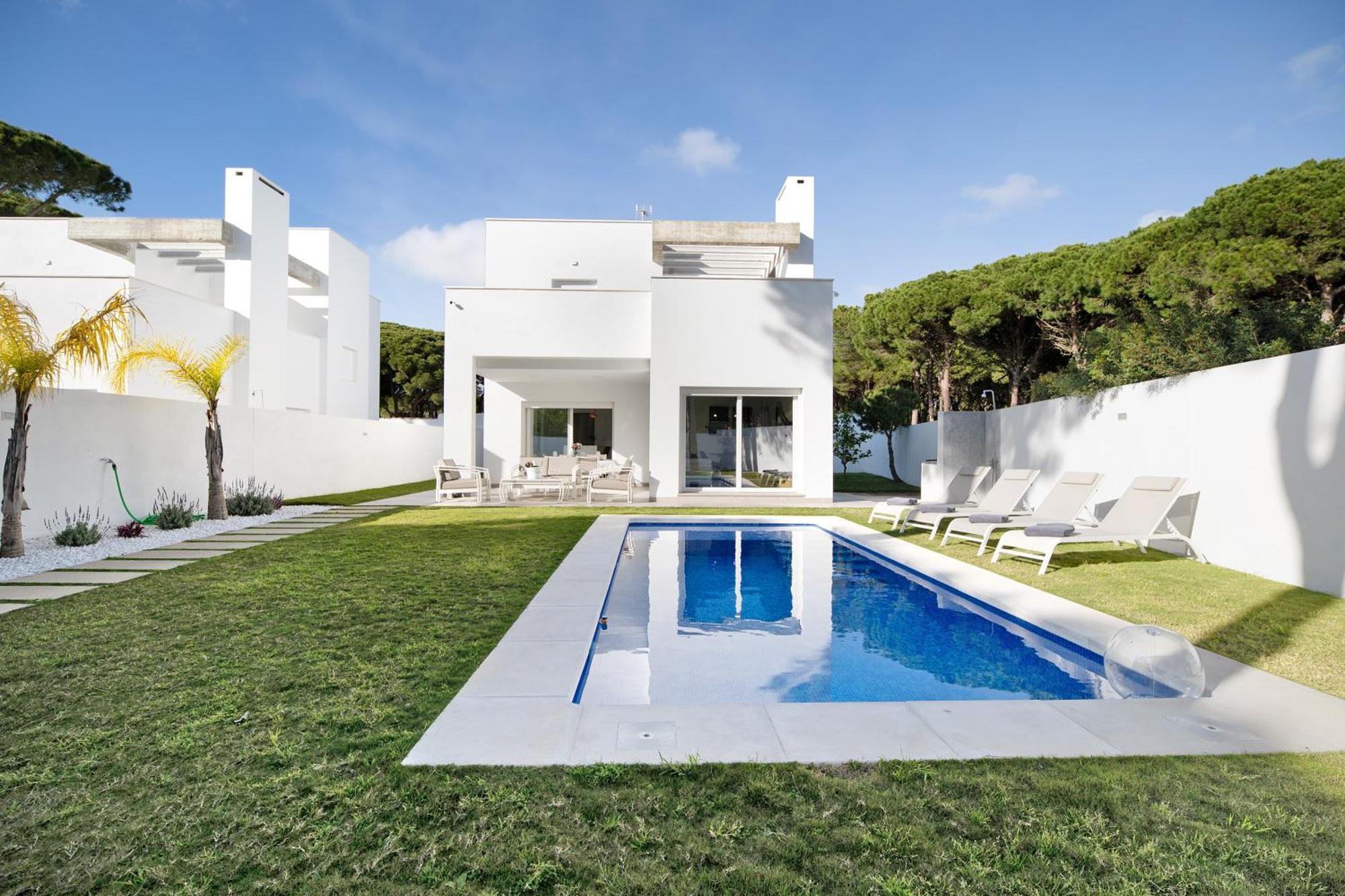 Villa Moderna En Chiclana Chiclana de la Frontera Eksteriør billede