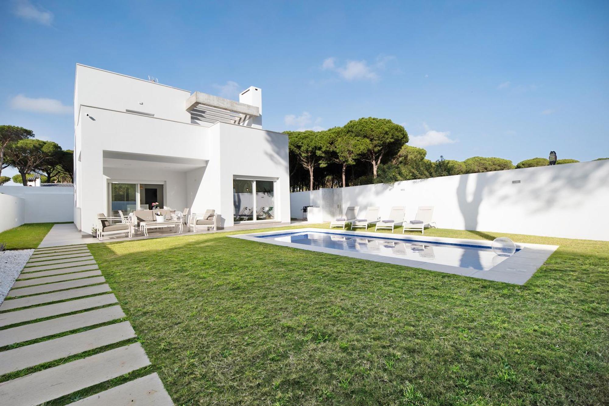 Villa Moderna En Chiclana Chiclana de la Frontera Eksteriør billede